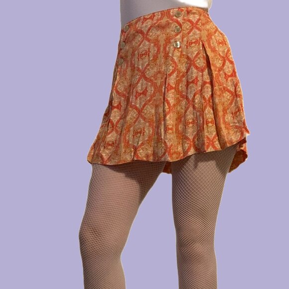 Free People double-buttoned high-waist skirt - Picture 1 of 2